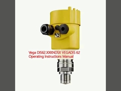 Vega DIS62.XXKNDSX VEGADIS 62 Operating Instructions Manual