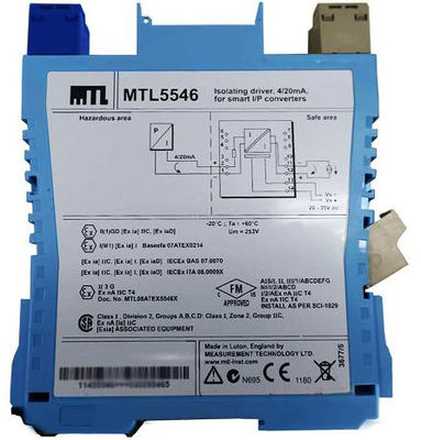 MTL5546 MTL IS Isolator 5500 Series Isolating Driver
