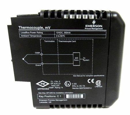 VE4003S5B1 DeltaV 8 Channel Thermocouple Terminal Block