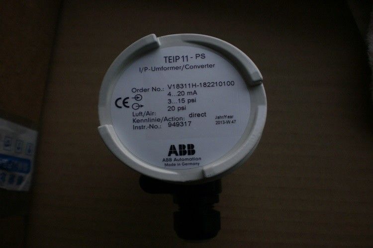I P Signal Converter ABB Valve Positioner For Standard Signals TEIP11 PS V18311H 182210100