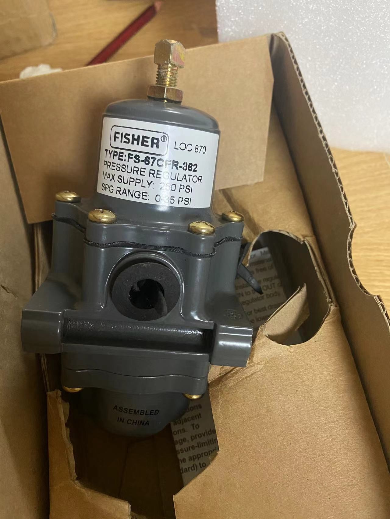 67C Series Instrument Supply Regulators 67CFR 362
