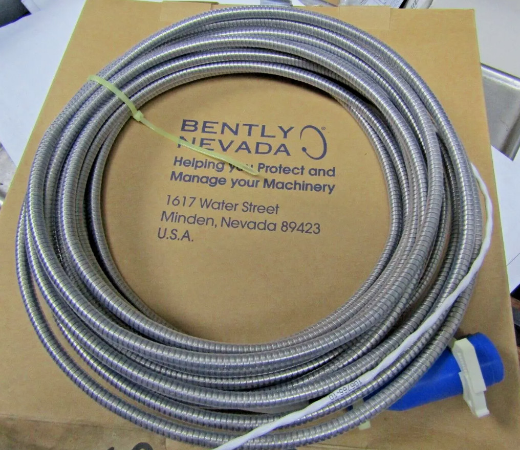 BENTLY NEVADA 106765-10 Interconnect Cable for 330525 velomitor sensor