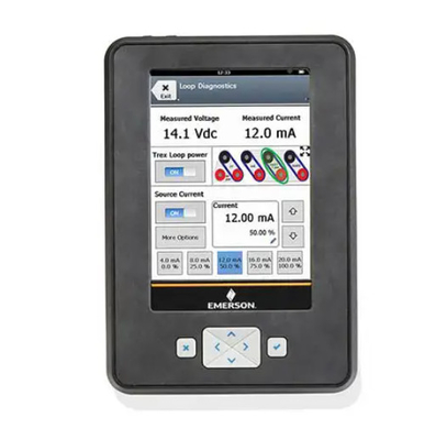 TREXLFPKLWS1S Emerson Trex Device Communicator, HART and FOUNDATION Fieldbus Applications,