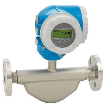 E+H Mid-range Coriolis flowmeter with a compact, easily accessible transmitter 8E3B25-BDDBABEFADSAD2SHA2+LA