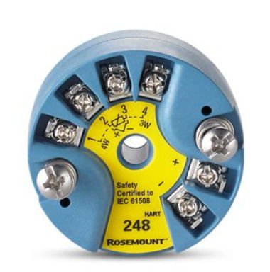 248 Head Mount Temperature Transmitter 5-Point Calibration Options