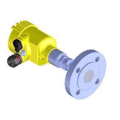B81.ACHUA1GWSHXKIMXX VEGABAR 81 Pressure Transmitter With Chemical Seal